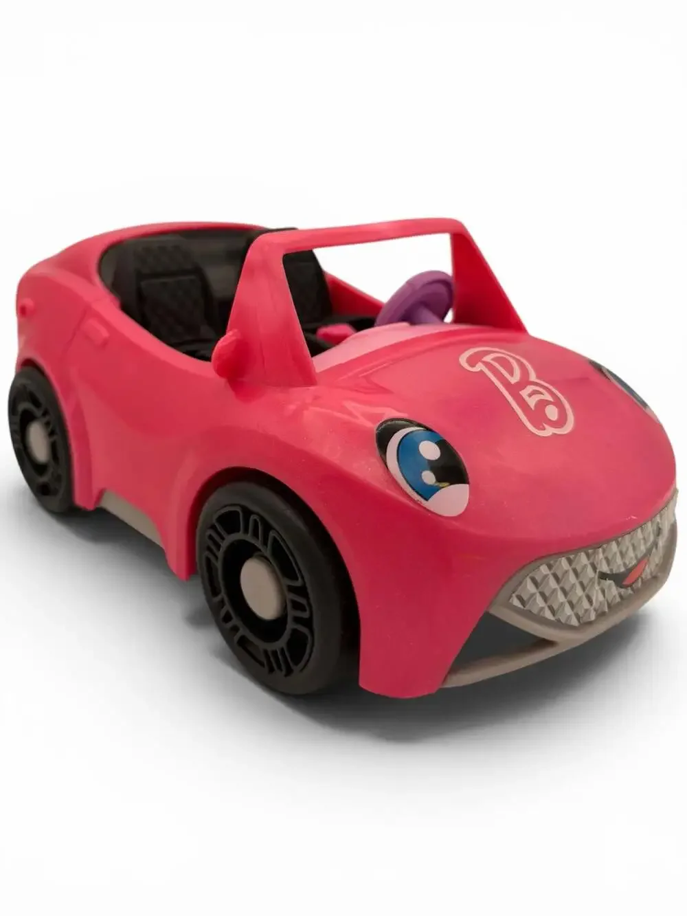 Fisher-Price Little People Barbie Convertible Toy Car with Music and Sounds